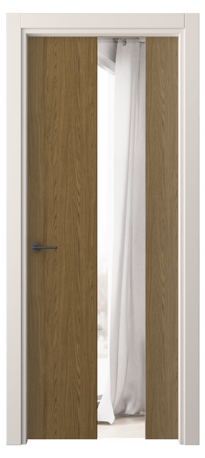 Межкомнатная дверь Freedom 4226 Торфяной дуб Двустороннее зеркало, триплекс Цена 42799 ₽ | Volhovec