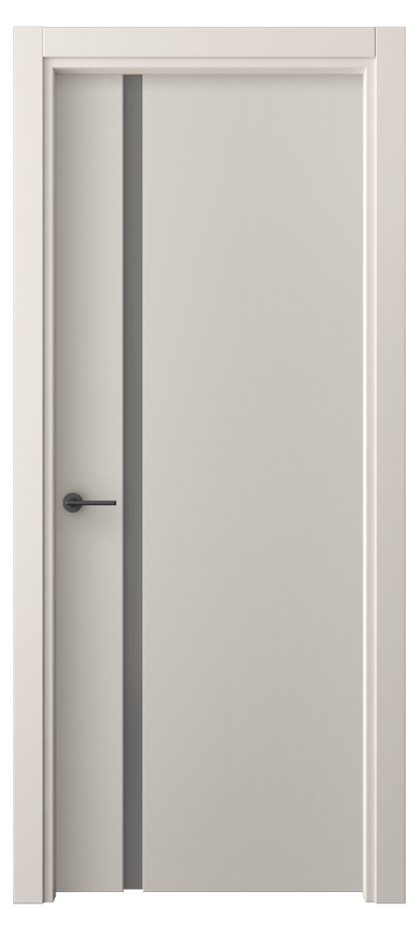 Межкомнатная дверь Freedom 4222 ПЭТ светло-серый Сатинированное серое стекло, триплекс Цена 30799 ₽ | Volhovec