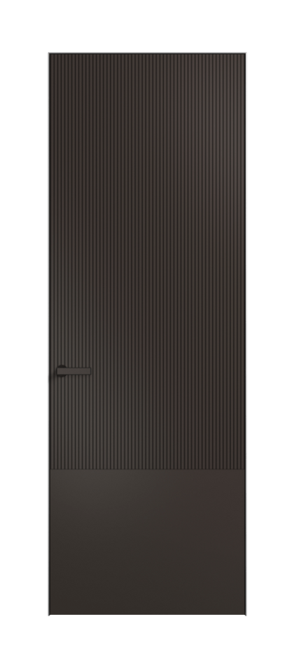 Межкомнатная дверь Velvet 8203 Матовый антрацит. Цена 62890  | Volhovec