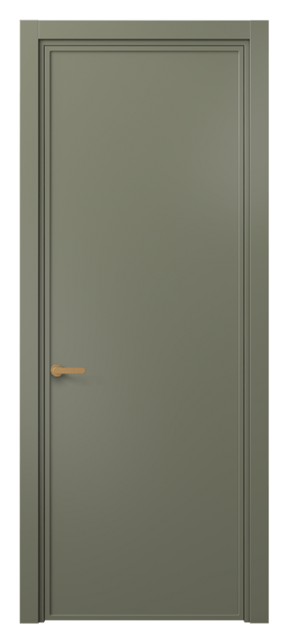 Межкомнатная дверь Frame 8601 Матовый оливковый тёмный  Цена 43919 ₽ | Volhovec