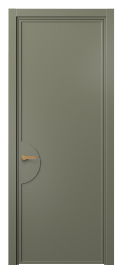 Межкомнатная дверь Frame 8604 Матовый оливковый тёмный  Цена 43919 ₽ | Volhovec