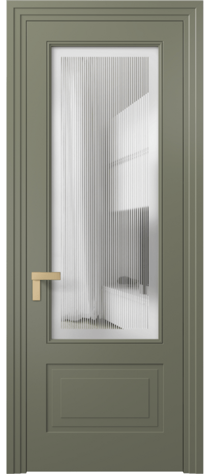 Дверь межкомнатная Рокка 8342 Матовый оливковый тёмный Сатинированное с гравировкой "Каннелюры", триплекс Каскадный компланарный наличник МОТ Цена 91899 ₽ Наличники уже входят в базовый комплект. Фабрика дверей Волховец 8 (800) 551 43 19 Межкомнатная дверь Рокка 8342 Матовый оливковый тёмный Сатинированное с гравировкой "Каннелюры", триплекс Цена 91899 ₽ | Volhovec