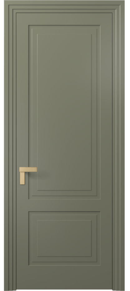 Межкомнатная дверь Rocca 8351 Матовый оливковый тёмный  Цена 63919 ₽ | Volhovec