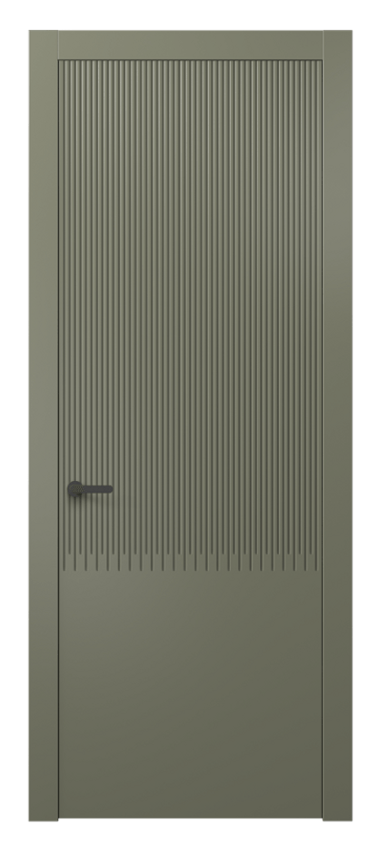 Межкомнатная дверь Dune АКП 8627 Матовый оливковый тёмный  Цена 42799 ₽ | Volhovec