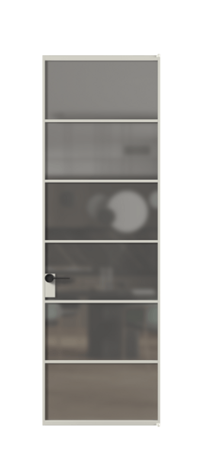 Алюминиевая дверь АЛПЛ040.04 Алюминий тёплый серый Сатинированное серое стекло, триплекс. Без короба АТСР Цена 128530 Стоимость комплекта двери включает:
1. Полотно (600/650/700/750/800/850/900/950*2000-2400 мм).
2. Короб
3. Комплект фурнитуры (2 торцевые петли и магнитный замок с ответной планкой). Фабрика дверей Волховец 8 (800) 551 43 19 Алюминиевая дверь АЛПЛ040.04 Алюминий тёплый серый Сатинированное серое стекло, триплекс Цена 128530 | Volhovec