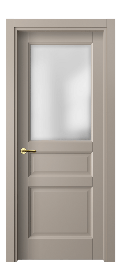 Межкомнатная дверь Galant 1432 Матовый бисквитный Сатинированное стекло Цена 41919 ₽ | Volhovec