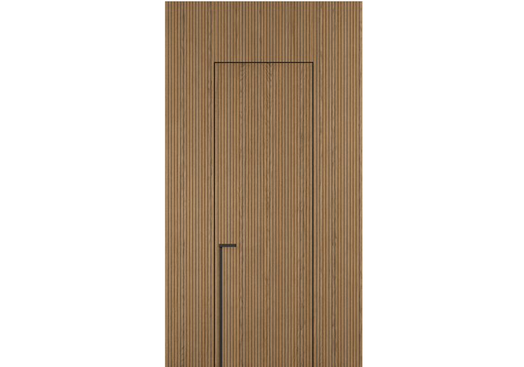 Панели для отделки стен Стеновая панель Фрезерованные Дуб миндальный матовый. Цвет Дуб миндальный матовый. Материал Шпон Naturwood. Коллекция Фрезерованные. Картинка.