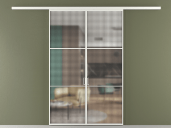 Алюминевая перегородка vd2_03_ Алюминий светло-серый Mesh silver. Цвет Алюминий светло-серый. Материал Алюминий в эмали. Коллекция Перегородка Formato вдоль стены 2 створки. Фото. Алюминевая перегородка vd2_03_ Алюминий светло-серый Mesh silver. Цвет Алюминий светло-серый. Материал Алюминий в эмали. Коллекция Перегородка Formato вдоль стены 2 створки. Картинка.