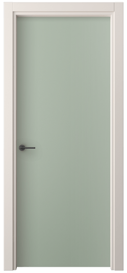 Дверь межкомнатная 0010 ПЭСО. Цвет ПЭТ светло-оливковый. Материал ПЭТ. Коллекция Фридом. Картинка.