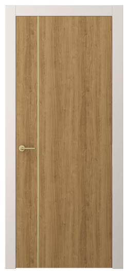 Дверь межкомнатная АКП 4201 ГОР Грецкий орех. Цвет Грецкий орех. Материал Ламинатин. Коллекция Фридом. Картинка.