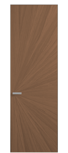 Дверь межкомнатная 0206 ДСРМР Дуб серый матовый. Цвет Дуб серый матовый рифт. Материал Радиальный шпон Naturwood. Коллекция Рифт. Картинка.