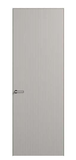 Дверь межкомнатная АКУ 8201 МПБЛ. Цвет Матовый пудровый белый. Материал Гладкая эмаль. Коллекция Velvet. Картинка.