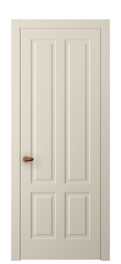 Дверь межкомнатная АКП 8521 МБСР. Цвет Матовый бежево-серый. Материал Гладкая эмаль. Коллекция Эссе. Картинка.