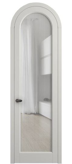 Дверь межкомнатная 6814 МСР MORU. Цвет Матовый серый. Материал Гладкая эмаль. Коллекция Palazzo. Картинка.