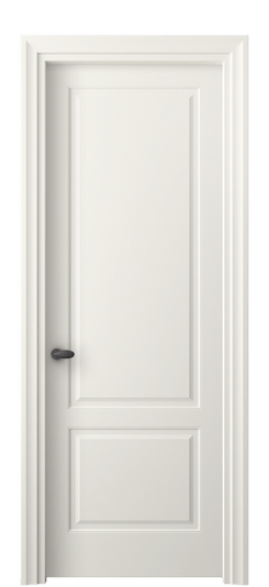 Дверь межкомнатная 8551 МЖМ. Цвет Матовый жемчужный. Материал Гладкая эмаль. Коллекция Esse. Картинка.