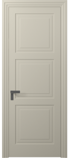 Дверь межкомнатная 8331 МБСР. Цвет Матовый бежево-серый. Материал Гладкая эмаль. Коллекция Rocca. Картинка.