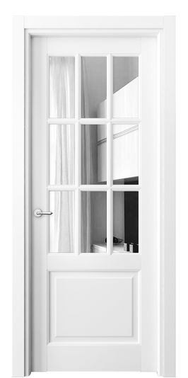 Межкомнатная дверь 6312 МБЛ ЗЕР. Цвет Матовый белоснежный. Материал Гладкая эмаль. Коллекция Тоскана Грильято. Фото. Дверь межкомнатная 6312 МБЛ ЗЕР. Цвет Матовый белоснежный. Материал Гладкая эмаль. Коллекция Тоскана Грильято. Картинка.