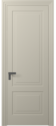 Дверь межкомнатная АКП 8351 МБСР. Цвет Матовый бежево-серый. Материал Гладкая эмаль. Коллекция Rocca. Картинка.