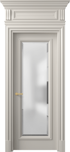 Дверь межкомнатная 7300 БОС САТ-Ф. Цвет Бук облачный серый. Материал Массив бука эмаль. Коллекция Antique. Картинка.