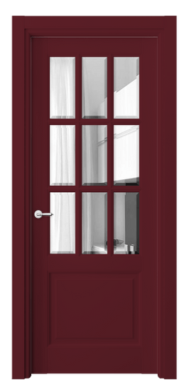 Межкомнатная дверь 6312 Винно-красный RAL 3005. Цвет RAL Винно-красный RAL 3005. Материал Гладкая эмаль. Коллекция Тоскана Грильято. Фото. Дверь межкомнатная 6312 Винно-красный RAL 3005. Цвет RAL Винно-красный RAL 3005. Материал Гладкая эмаль. Коллекция Тоскана Грильято. Картинка.
