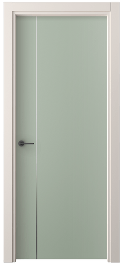 Дверь межкомнатная 4201 ПЭСО. Цвет ПЭТ светло-оливковый. Материал ПЭТ. Коллекция Freedom. Картинка.