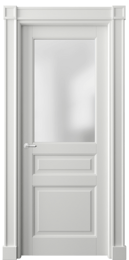Дверь межкомнатная 6304 БССР САТ. Цвет Бук светло-серый. Материал Массив бука эмаль. Коллекция Toscana Plano. Картинка.