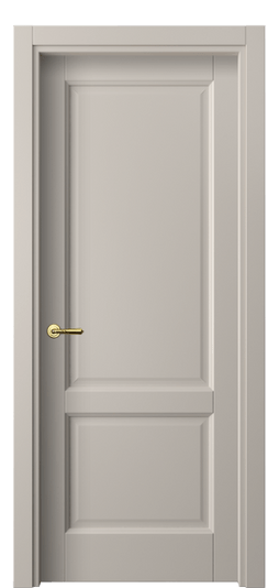 Дверь межкомнатная 1421 МСБЖ. Цвет Матовый светло-бежевый. Материал Гладкая эмаль. Коллекция Galant. Картинка.