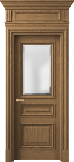 Дверь межкомнатная 7304 ДМС.М САТ-Ф. Цвет Дуб мускатный матовый. Материал Массив дуба матовый. Коллекция Antique. Картинка.