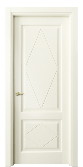 Дверь межкомнатная 6343 МБМ. Цвет Бук молочно-белый. Материал Массив бука эмаль. Коллекция Toscana Rombo. Картинка.