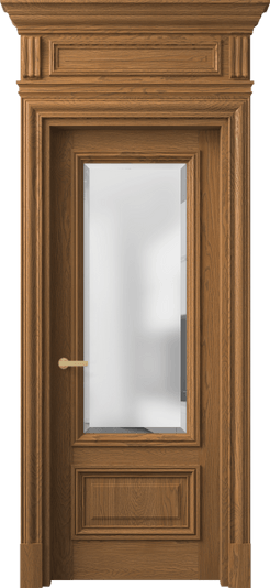 Дверь межкомнатная 7306 ДПР.М САТ-Ф. Цвет Дуб пряный матовый. Материал Массив дуба матовый. Коллекция Antique. Картинка.