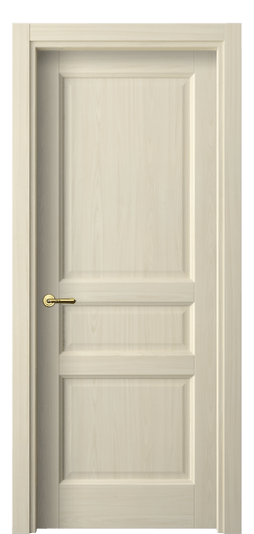Дверь межкомнатная 1431 МОЯ. Цвет Молочный ясень. Материал Ciplex ламинатин. Коллекция Galant. Картинка.