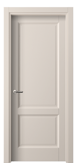 Дверь межкомнатная 1421 ПЭПБ. Цвет ПЭТ пудровый бежевый. Материал ПЭТ. Коллекция Галант. Картинка.