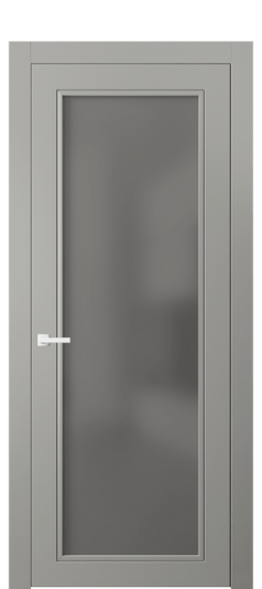 Межкомнатная дверь 8000 МНСР СЕР САТ. Цвет Матовый нейтральный серый. Материал Гладкая эмаль. Коллекция Нео Классик. Фото. Дверь межкомнатная 8000 МНСР СЕР САТ. Цвет Матовый нейтральный серый. Материал Гладкая эмаль. Коллекция Нео Классик. Картинка.
