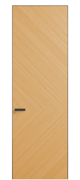 Дверь межкомнатная 0202 ДЗМЛР Дуб золотой матовый. Цвет Дуб золотой матовый рифт. Материал Радиальный шпон Naturwood. Коллекция Рифт. Картинка.