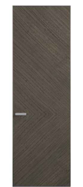 Дверь межкомнатная 0202 ЭВСМФ Эвкалипт серый матовый фризе. Цвет Эвкалипт серый матовый фризе. Материал Шпон эвкалипта Naturwood. Коллекция Рифт. Картинка.