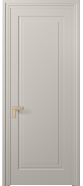 Дверь межкомнатная 8301 МСБЖ. Цвет Матовый светло-бежевый. Материал Гладкая эмаль. Коллекция Rocca. Картинка.