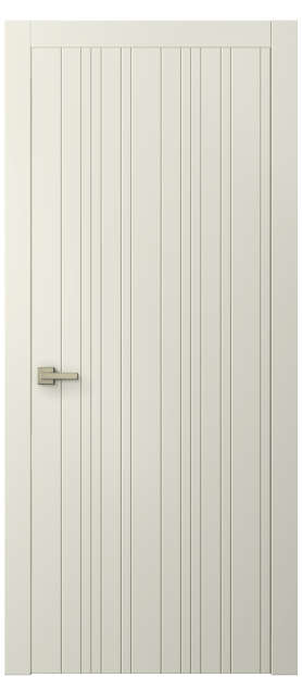 Дверь межкомнатная АКП 8051 ММБ Матовый молочно-белый. Цвет Матовый молочно-белый. Материал Гладкая эмаль. Коллекция Linea. Картинка.